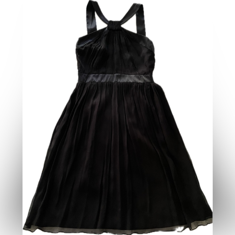 Maggy London A-line Halter Cocktail Dress